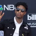 21 Savage attends the Red Carpet at the 2018 Billboards Music Awards at the MGM Grand Arena in Las Vegas^ Nevada USA on May 20th 2018