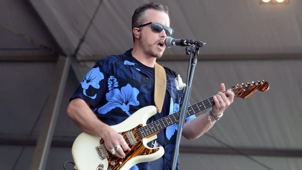 Jason Isbell and the 400 Unit performs at the New Orleans Jazz and Heritage Festival in Louisiana. New Orleans^ LA - May 4^ 2018