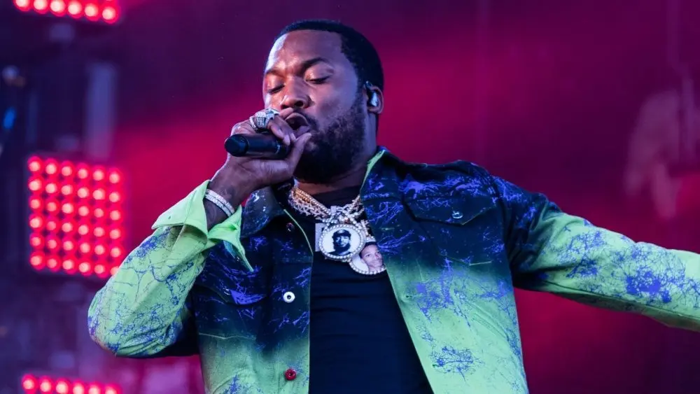 Rapper Meek Mill performs at Lollapalooza in Grant Park^ Chicago. Chicago^ Illinois / United States - Sunday^ August 4th^ 2019
