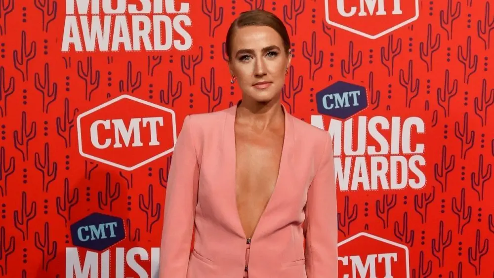 Ingrid Andress attends the 2019 CMT Music Awards at the Bridgestone Arena on June 5^ 2019 in Nashville^ Tennessee.