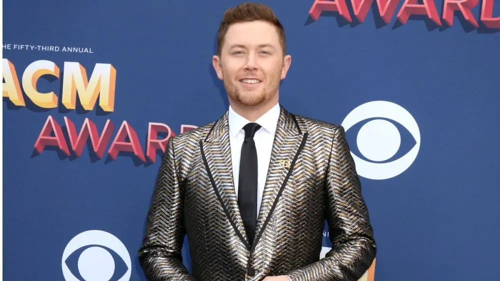 Scotty McCreery at the Academy of Country Music Awards 2018 at MGM Grand Garden Arena on April 15^ 2018 in Las Vegas^ NV