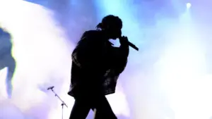 BARCELONA - JUN 19: rapper in concert at Sonar Festival on June 19^ 2015 in Barcelona^ Spain.