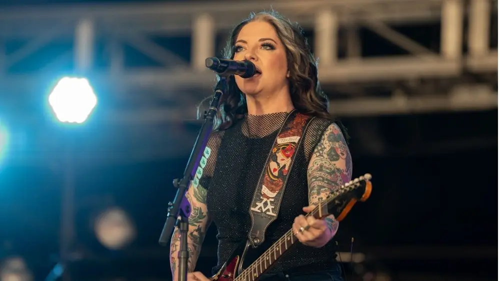 Ashley McBryde performs in concert on April 5^ 2024 in Fort Lauderdale^ Florida as part of the Tortuga Music Festival.
