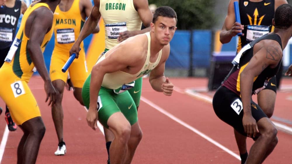 Philadelphia Eagles' rookie Devon Allen runs historic 110m hurdles time
