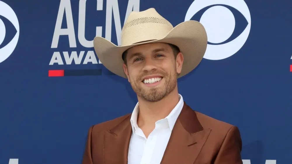Dustin Lynch at the 54th Academy of Country Music Awards at the MGM Grand Garden Arena on April 7^ 2019 in Las Vegas^ NV