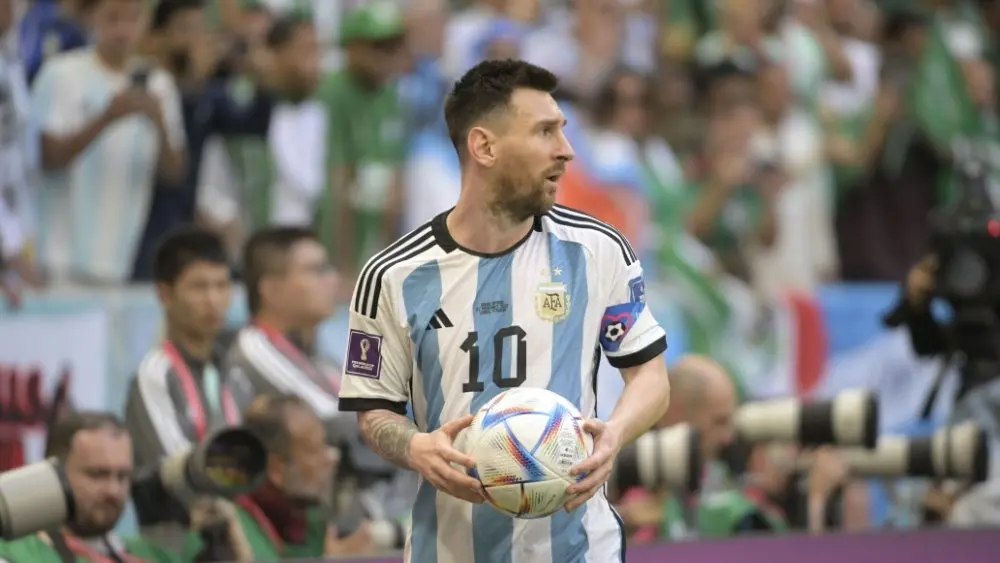 Lionel Messi during a match between the teams of Argentina and Paraguay at Maracanã stadium Rio de Janeiro-Brazil^ July 15^ 2019
