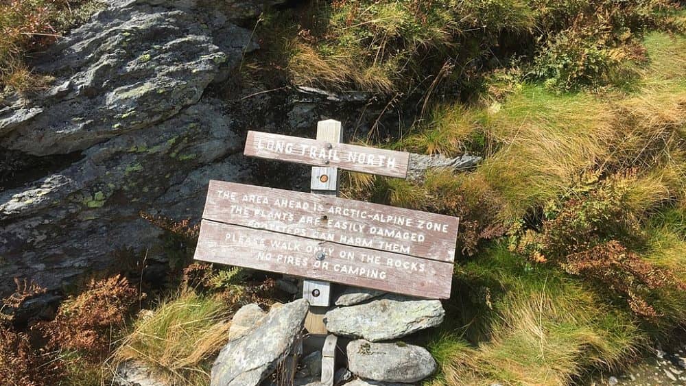 2017-09-11_13_34_18_sign_for_the_long_trail_northbound_at_the_junction_with_the_profanity_trail_just_south_of_the_chin_of_mount_mansfield_within_mount_mansfield_state_forest_in_underhill_chitten