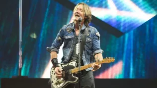 Keith Urban performs onstage at Barclays Center on October 27^ 2018 in Brooklyn^ New York.