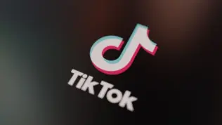 Tik Tok icon. tik tok application. Tiktok Social media network. closeup tiktok logo Wonosobo^ Jawa Tengah^ 23 July 2023