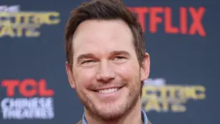 Chris Pratt at a ceremony honoring Anthony Russo and Joe Russo with hand and foot prints at the TCL Chinese Theatre IMAX. LOS ANGELES^ CA - FEBRUARY 21^ 2025