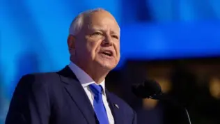 Minnesota Governor Tim Walz at the Democratic National Convention. Chicago^ Illinois- August 21^ 2024