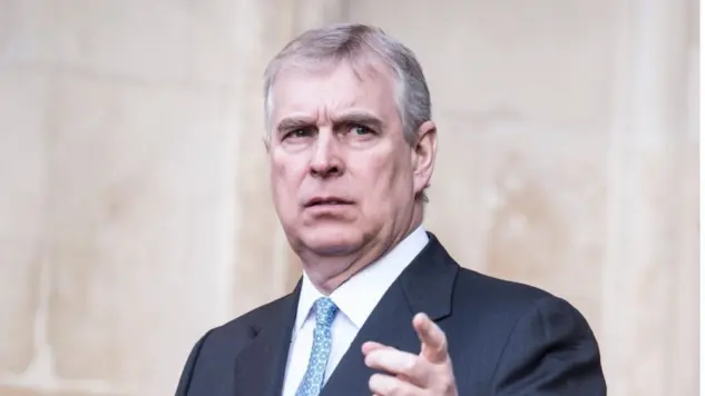 Former-Prince Andrew attends a Commonwealth Service at Westminster Abbey in London. London^ England^ 03.14.2016