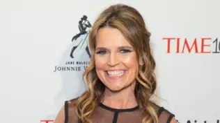 Savannah Guthrie attends 2018 Time 100 Gala at Jazz at Lincoln Center New York^ NY - April 24^ 2018