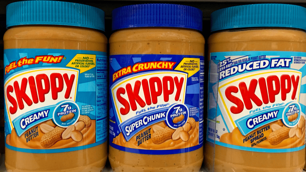 Skippy recalls 161,692 pounds of peanut butter over steel pieces in