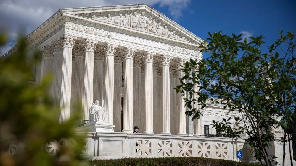 The United States Supreme Court is seen in Washington^ DC^ on July 01^ 2024.