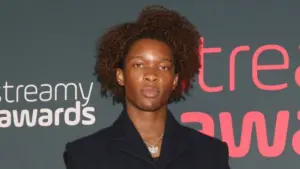 D4vd (David Anthony Burke) at the 2023 Streamy Awards - Arrivals at the Century Plaza Hotel on August 27^ 2023 in Century City^ CA