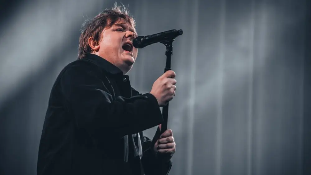 Photo of Lewis Capaldi playing the OVO Hydro Glasgow^ Scotland - September 13th 2025