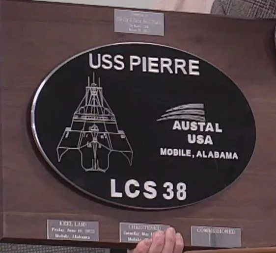 austal-uss-pierre-plaque-for-city-032624-1641823
