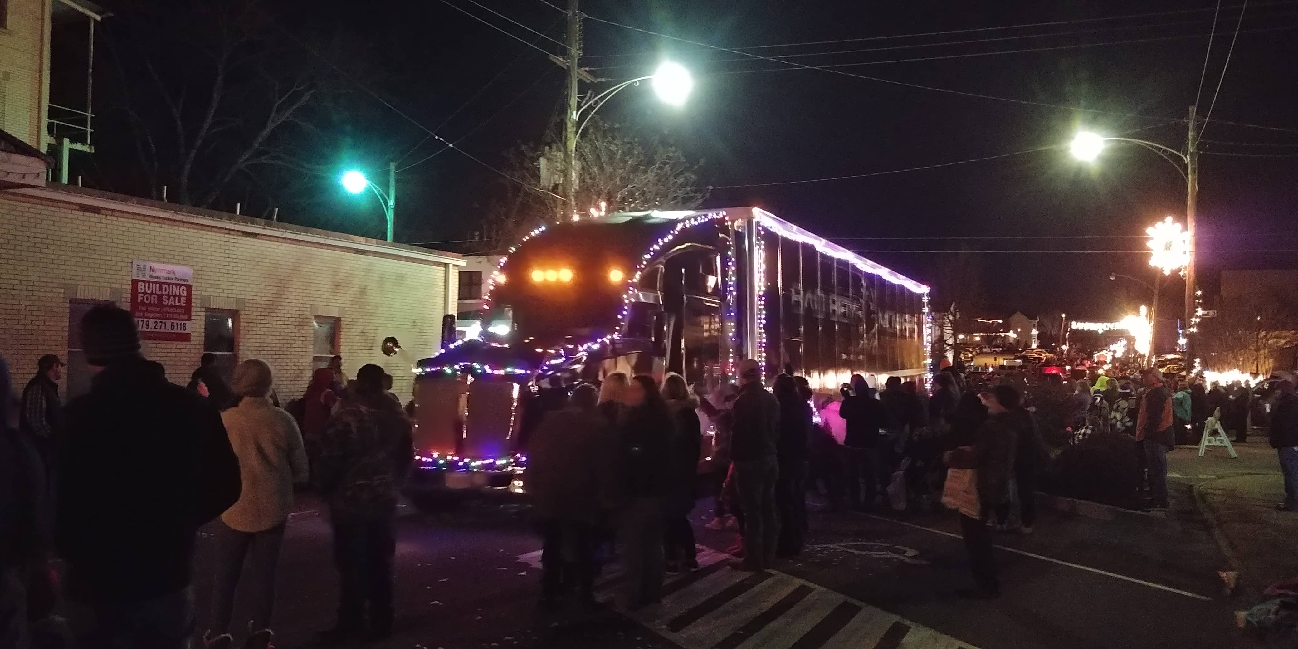 Batesville Christmas Parade Semi