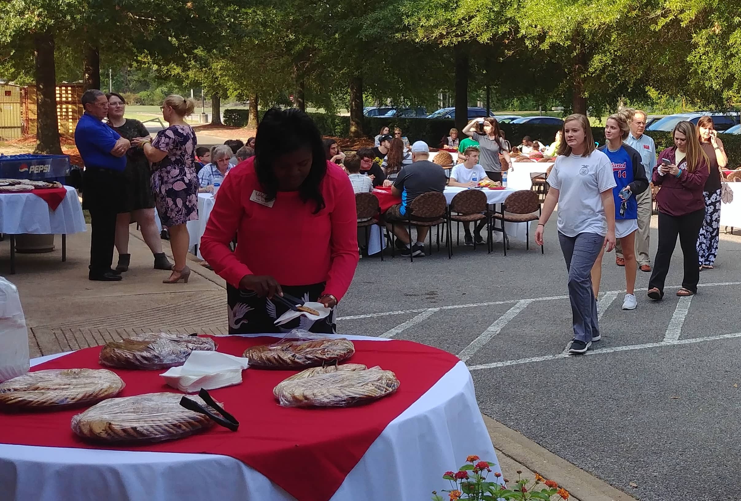 UACCB Community Picnic spread