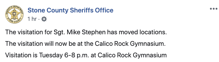 Stone County Facebook Post Stephen