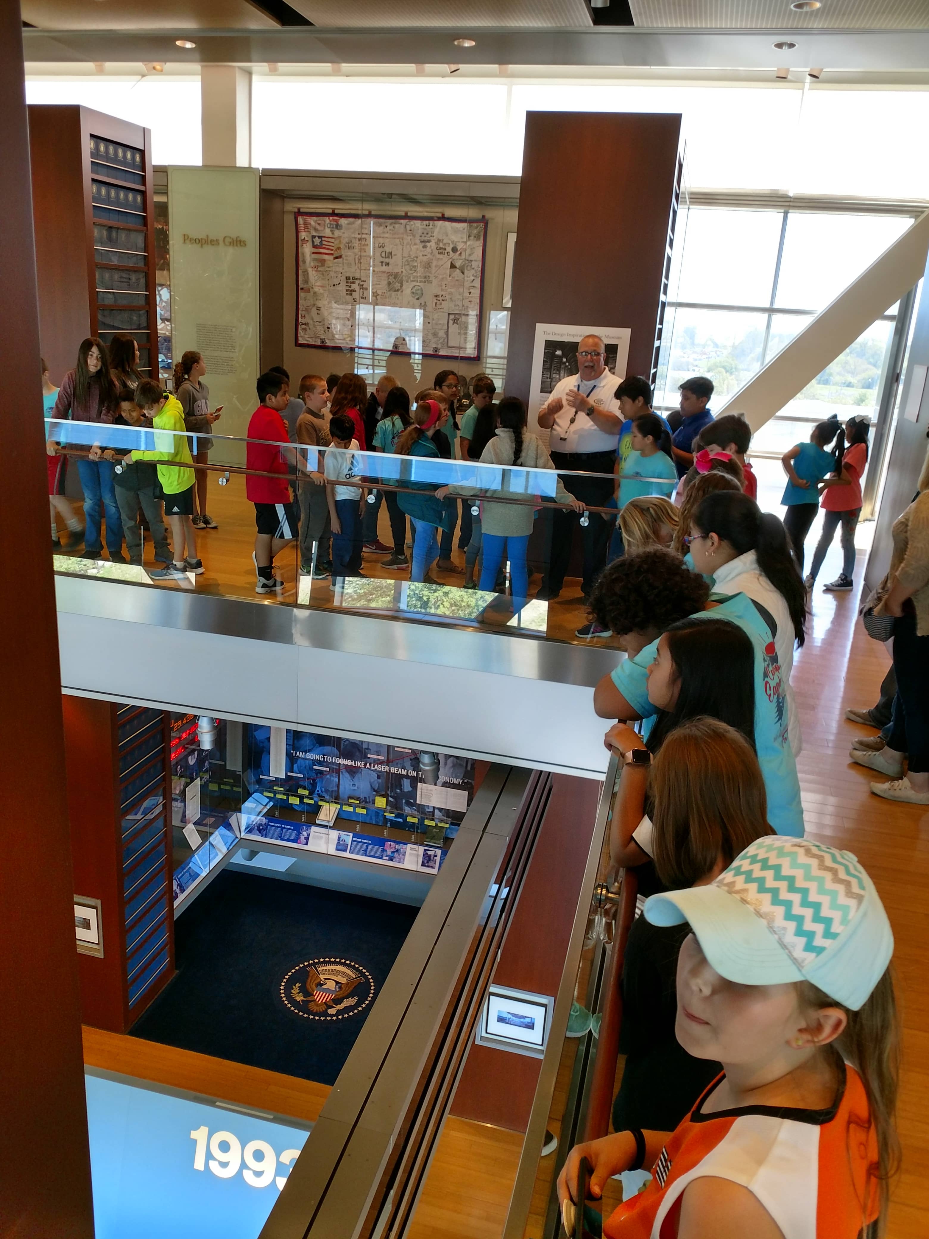 Eagle Mountain Field Trip Clinton Library top floor.jpg