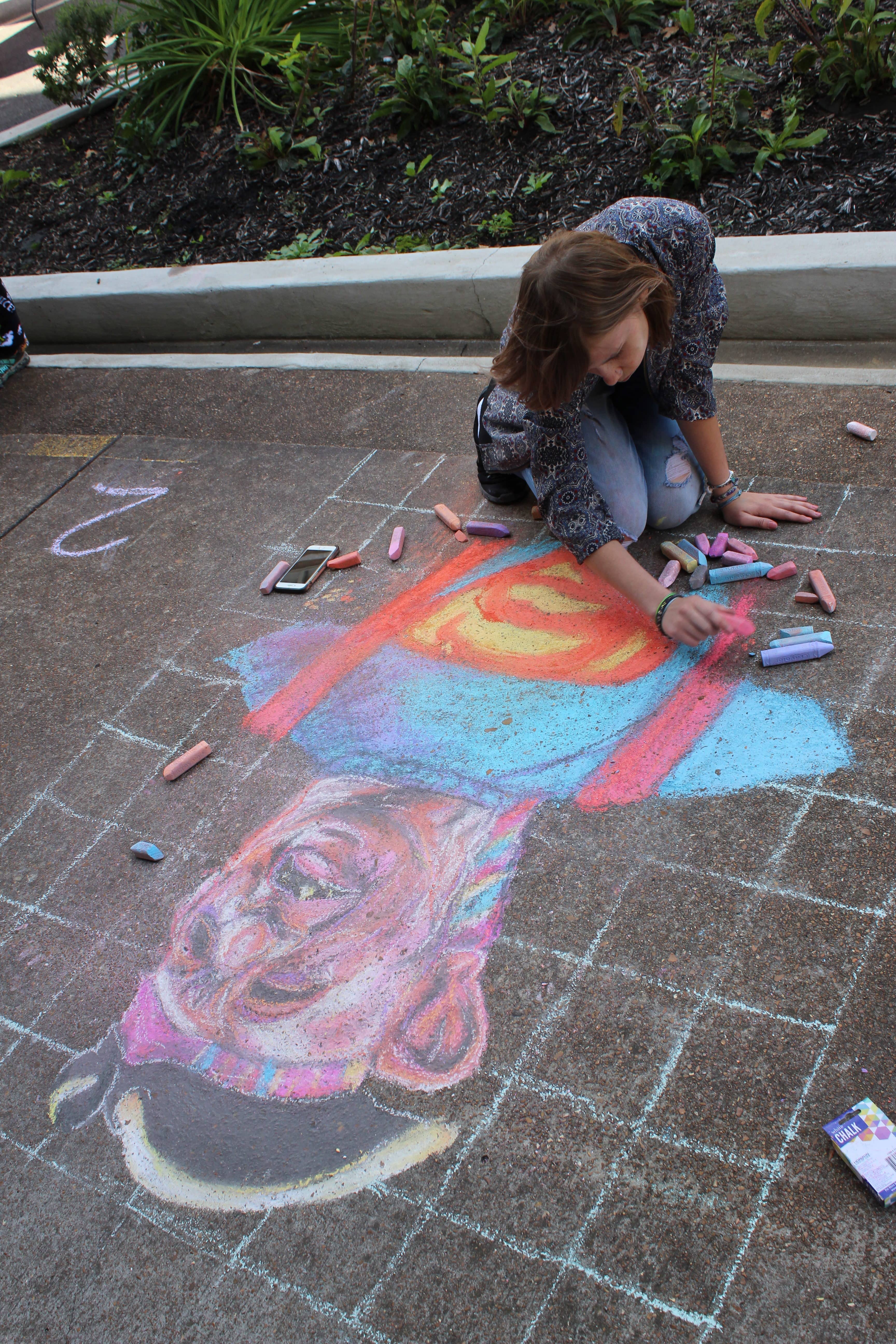 Artoberfest 3 sidewalk art