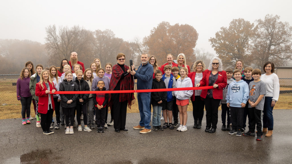 Sulphur Rock Elementary dedicates playground to longtime employee