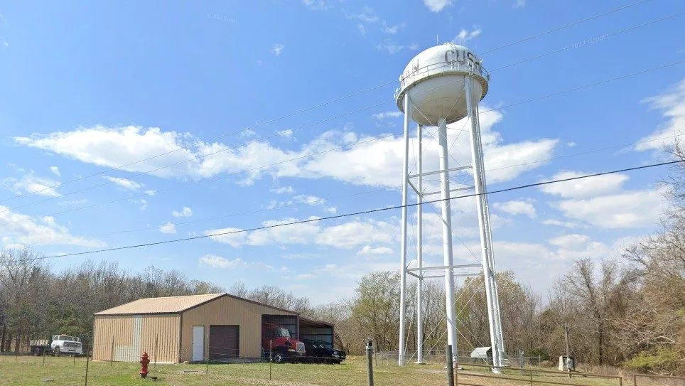 city-of-cushman-water-tower-google-maps