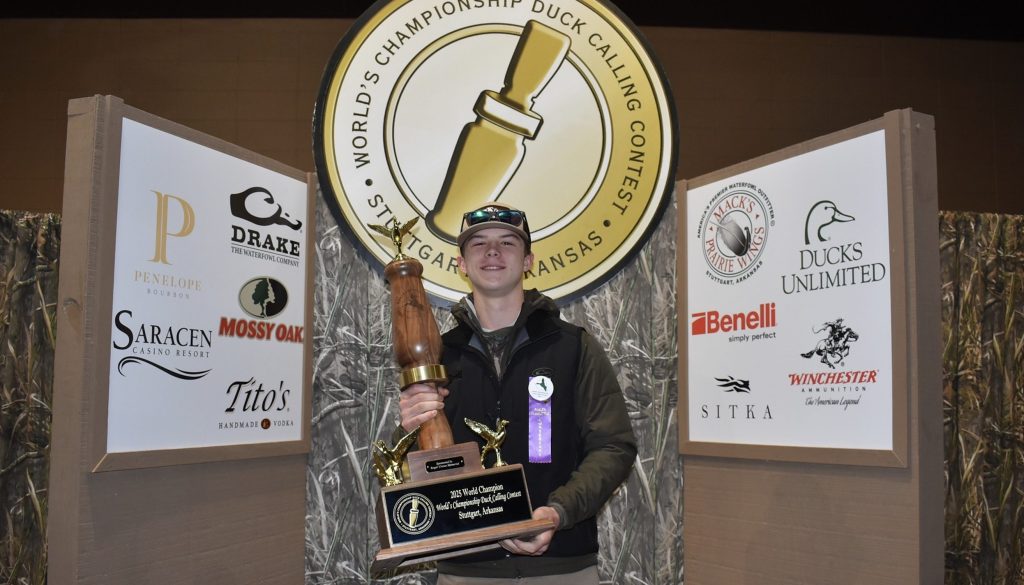 Batesville teen makes history with World Duck Calling title