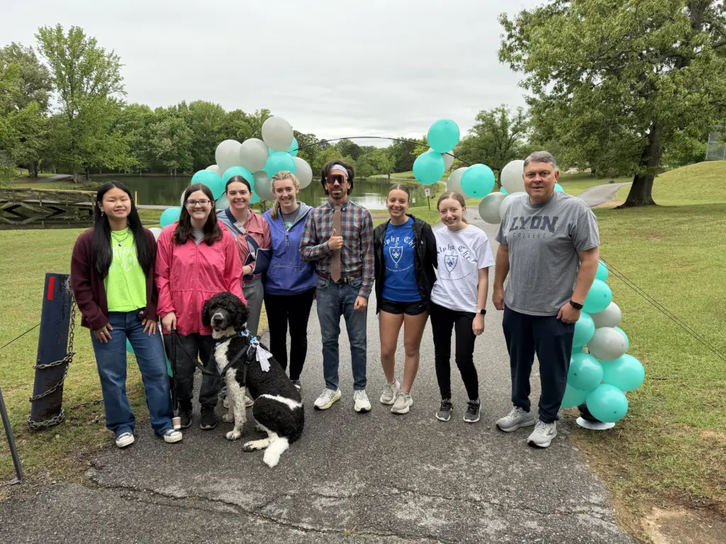 4-lyon-college-assistant-professor-of-political-science-dr-brendan-connell-professor-of-mathematics-dr-jeremy-chapman-and-members-of-the-lyon-college-political-science-club-and-alpha-chi-honor-so