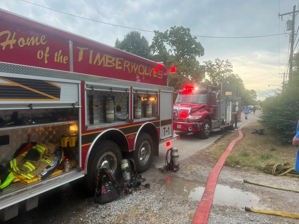 Area departments join forces for Newark structure fire response