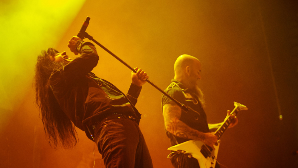Anthrax and Black Label Society co-headlining a concert in