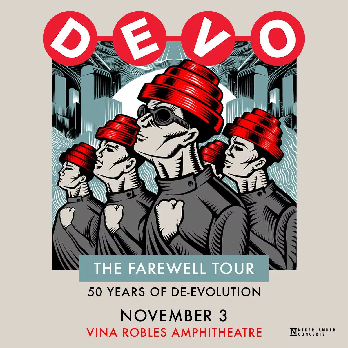 DEVO The Farewell Tour KZOZ San Luis Obispo, CA