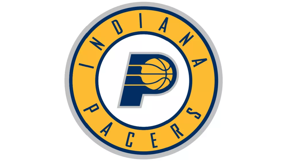 Indiana Pacers logo^ vector^ illustration