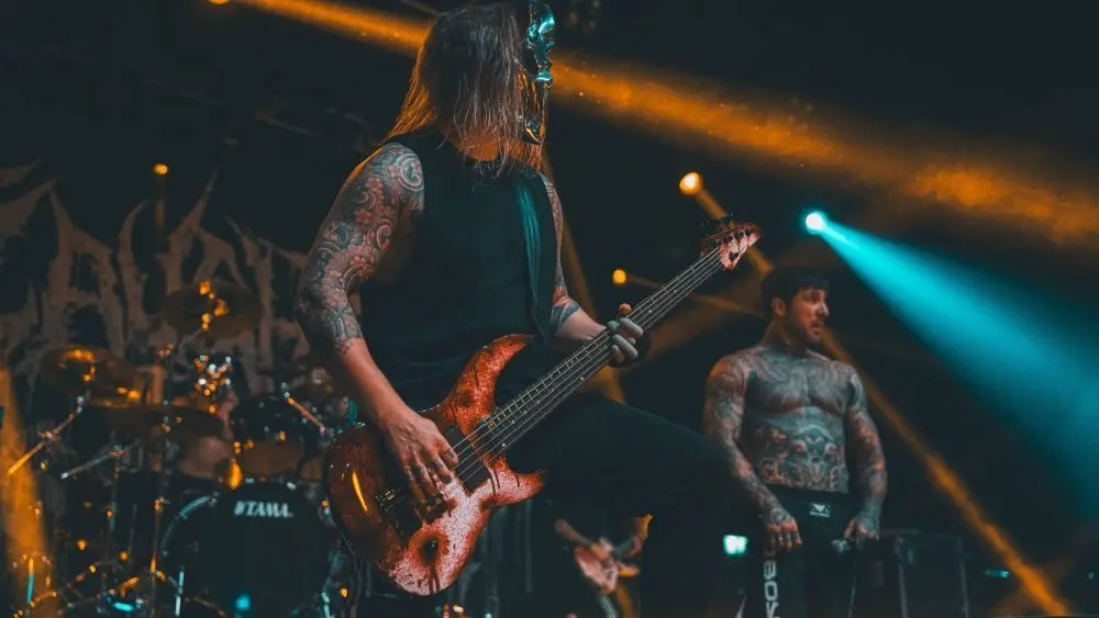 Slaughter to Prevail at a sold-out show at the O2 Forum Kentish Town. London^ UK - January 10th^ 2024