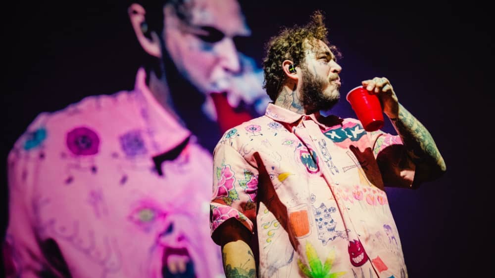 Post Malone 'officiates' wedding of local fans after Seattle