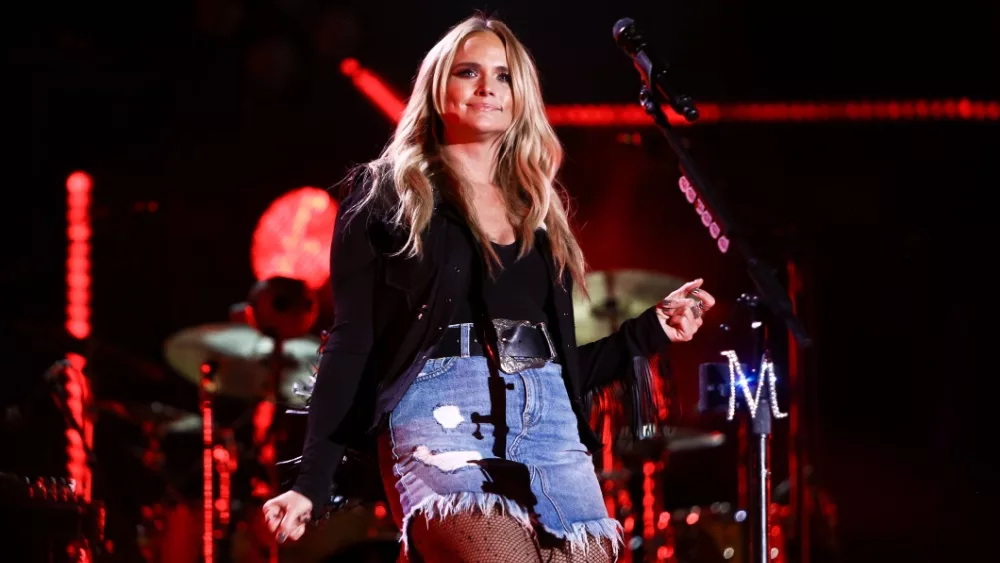 Miranda Lambert performs at Nissan Stadium during the 2017 CMA Festival on June 8^ 2017 in Nashville^ Tennessee.