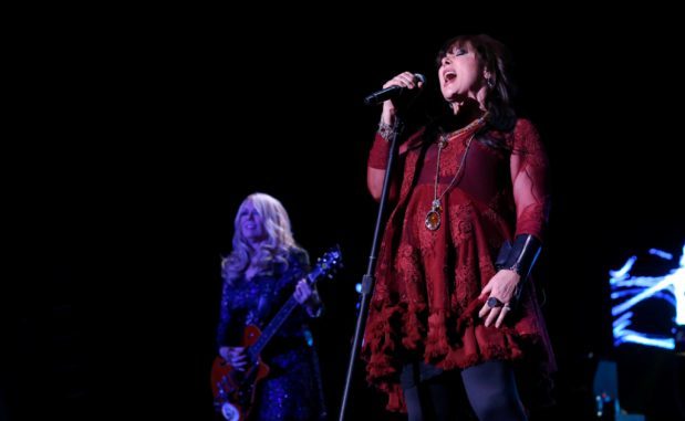 ann-and-nancy-wilson-of-heart-perform-at-the-forum-in-inglewood
