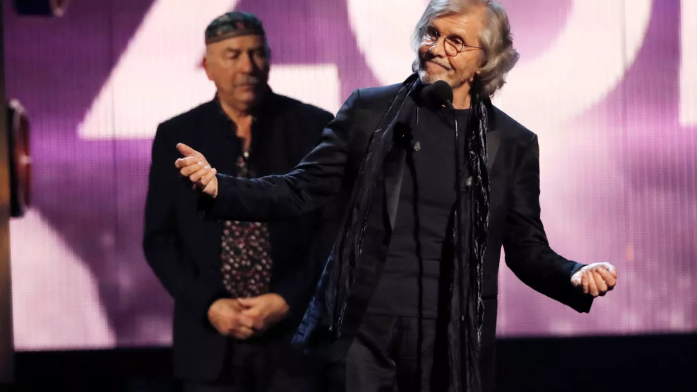 inductee-rod-argent-of-the-zombies-speaks-during-the-2019-rock-and-roll-hall-of-fame-induction-ceremony-in-brooklyn-new-york