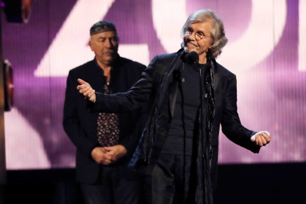 inductee-rod-argent-of-the-zombies-speaks-during-the-2019-rock-and-roll-hall-of-fame-induction-ceremony-in-brooklyn-new-york