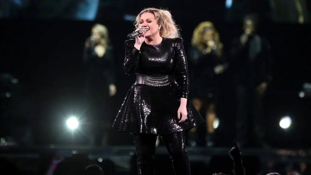 Singer Kelly Clarkson performs in concert at NYCB Live on March 7^ 2019 in Uniondale^ New York.