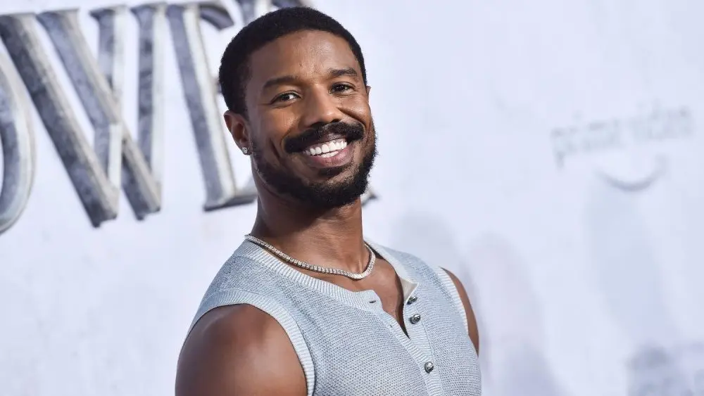 Michael B. Jordan arrives for the premiere of Amazon Prime’s ‘The Lord of the Rings: The Rings of Power’ on August 15^ 2022
