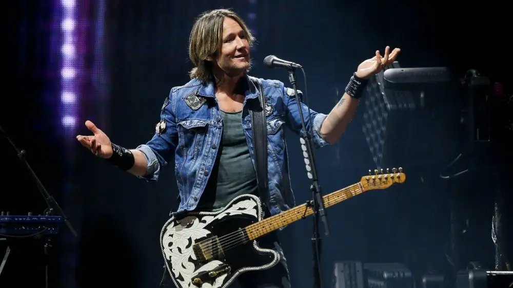 Keith Urban performs onstage at Barclays Center on October 27^ 2018 in Brooklyn^ New York. BROOKLYN^ NY - OCT 27