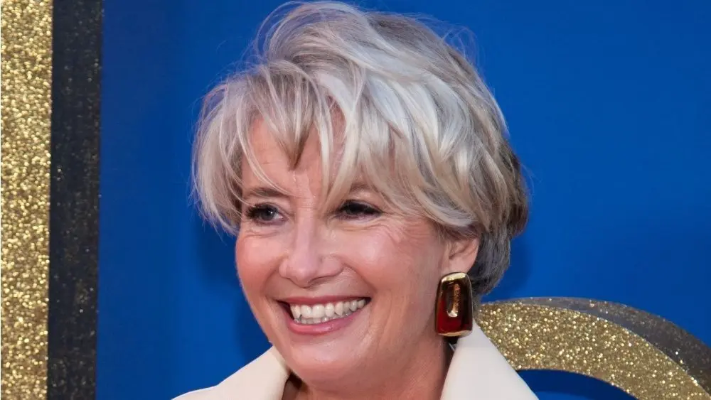 Emma Thompson attends Roald Dahl's "Matilda The Musical" World Premiere^ 66th BFI London Film Festival at The Royal Festival Hall. Credit: Loredana Sangiuliano London^ England^ UK - October 5^ 2022
