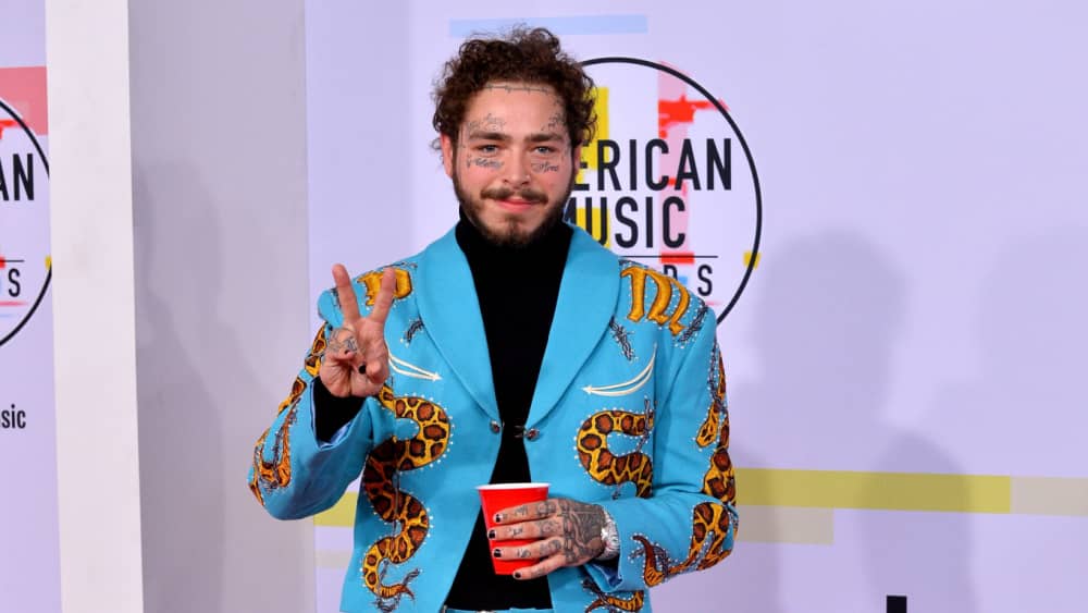Post Malone shares update after falling on stage during St. Louis