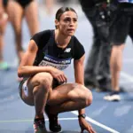 Sydney McLaughlin-Levrone of USA during the 400m race of the Meeting de Paris Wanda Diamond League 2023 athletics event on June 9^ 2023 at Charlety stadium in Paris^ France.