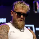 Jake Paul at Jake Paul vs. Julio Cesar Chavez Jr. Press Conference held at the Avalon in Hollywood^ USA on May 14^ 2025.