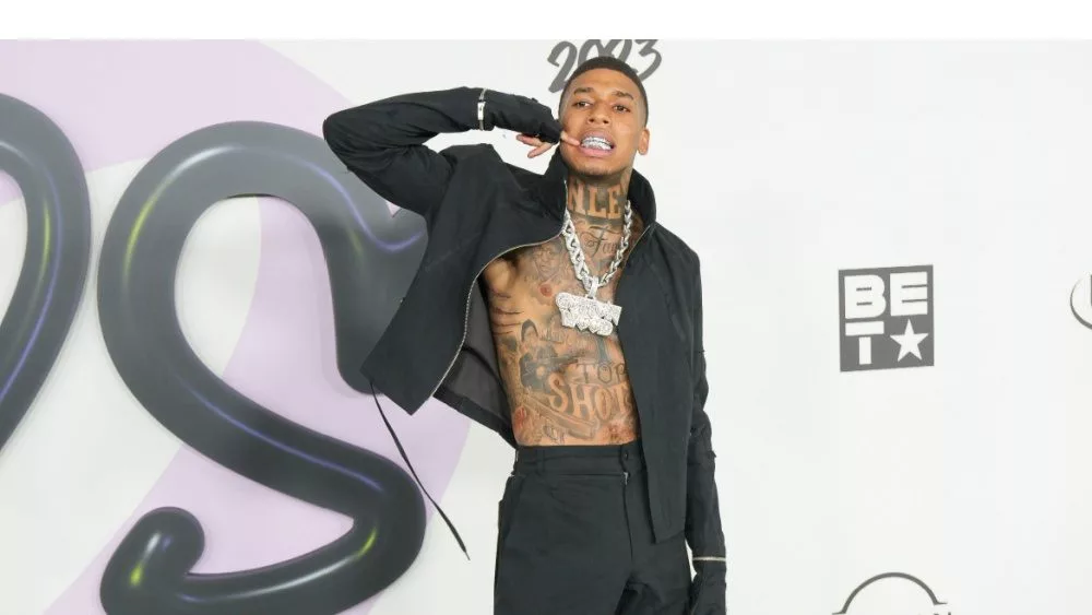 Nle Choppa at the 2023 BET HIP HOP AWARDS. Atlanta^ Georgia USA - October 3 2023