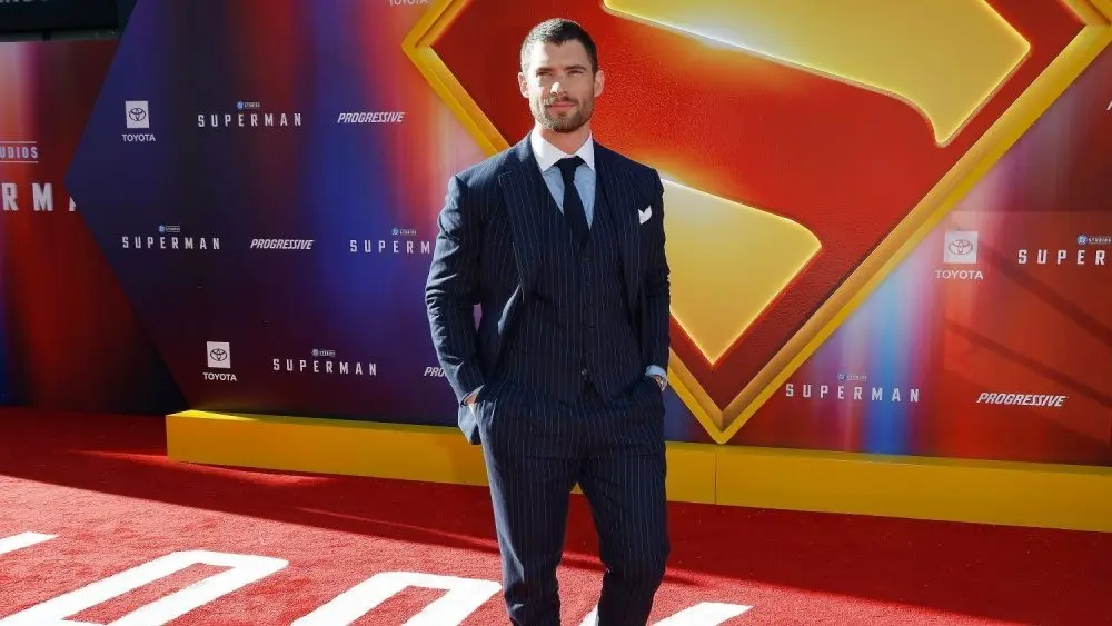 David Corenswet at the Premiere of Superman at the TCL Chinese Theatre IMAX LOS ANGELES - JULY 7^ 2025